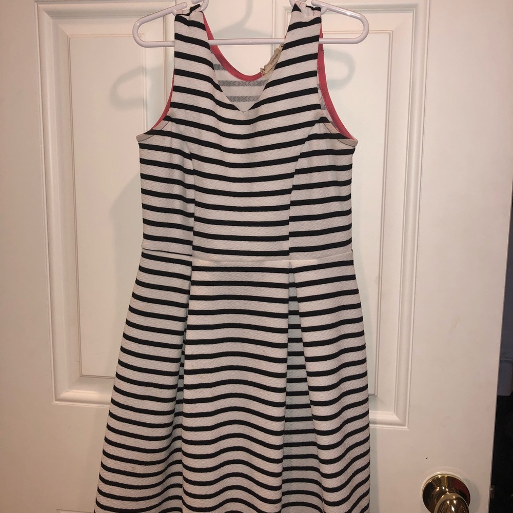 Striped girls dress